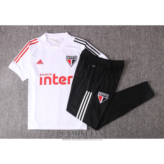 Chandal del Sao Paulo Manga Corta 2020-2021 Blanco